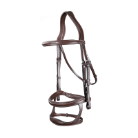 Bridon Dubbele Neusriem US Collectie by Dy'on Bruin Bridon Dubbele Neusriem US Collectie by Dy'on Bruin