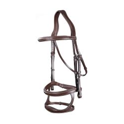 Bridon Dubbele Neusriem US Collectie by Dy'on Bruin Bridon Dubbele Neusriem US Collectie by Dy'on Bruin