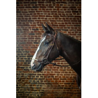 Bridon Duitse Neusriem Touw D Collectie van Dy'on Zwart