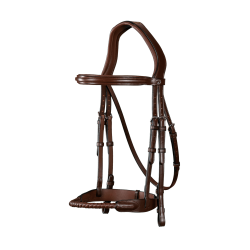 Hoofdstel Neusriem Koord Bekleed met Leer New English Collection by Dy'on Bruin