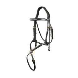 Bridon Muserolle Gekruist D Collection by Dy'on Zwart