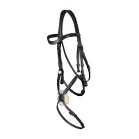 Bridon Muserolle Gekruist Working By Dy'on Zwart