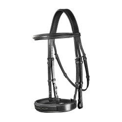Bridon Muserolle Large Hunter US Collectie van Dy'on Zwart