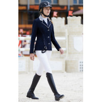 Damesjas Airsafe Zilver Elektrisch blauw