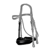 Neusriem Groot Sluiting Pull Back Mat New English Collection by Dy'on Zwart