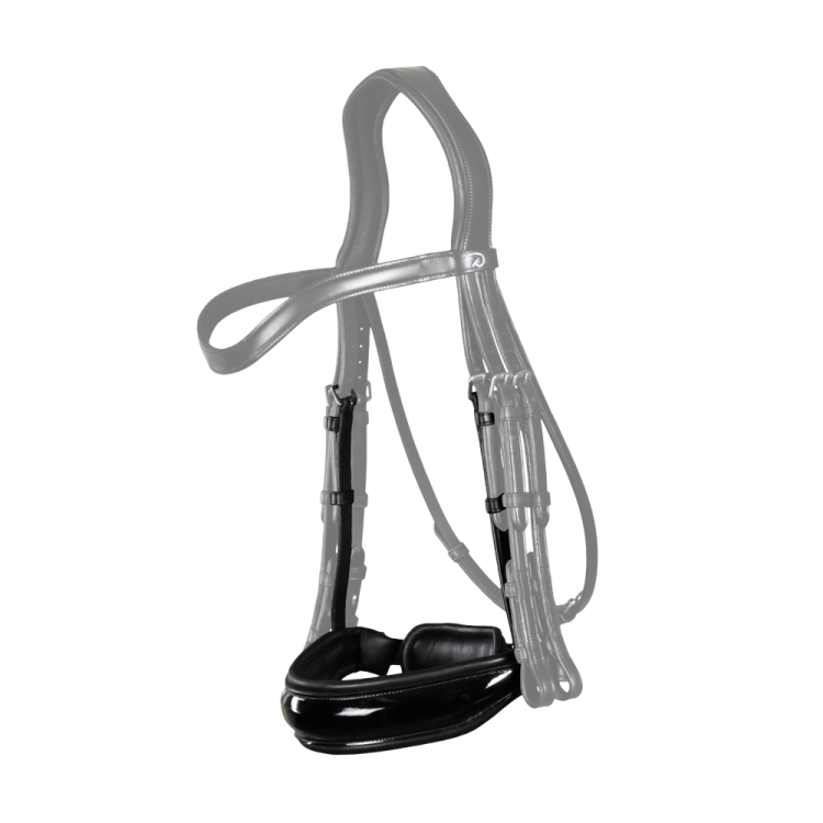 Neusriem Groot Sluiting Pull Back Gelakt New English Collection by Dy'on
