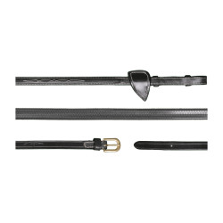 Rubberen Teugels 1/2 D Collectie van Dy'on Zwart