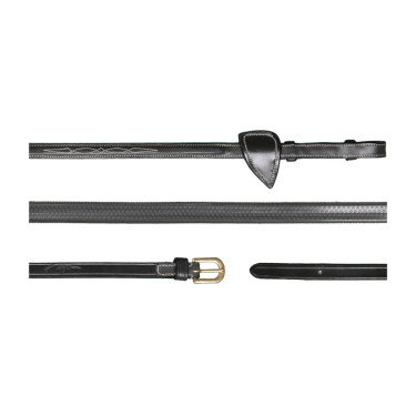 Rubberen Teugels 1/2 D Collectie van Dy'on Zwart