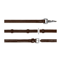 Hunter teugels 1/2 met karabijnhaak Dy'on Bruin
