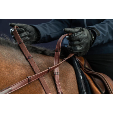 Hunter-teugels 5/8 met 7 stops New English Collection by Dy'on