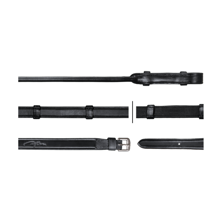 Teugels Hunter 5/8 Met 7 Stops (Zonder Stopper) Dy'on Teugels Hunter 5/8 Met 7 Stops (Zonder Stopper) Dy'on