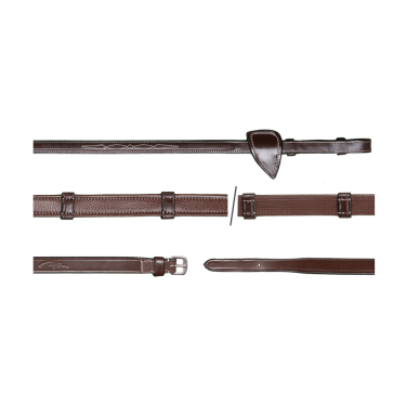 Hunter-teugels 5/8 met 7 stops (zonder stopper) US Collection by Dy'on Hunter-teugels 5/8 met 7 stops (zonder stopper) US Collection by Dy'on