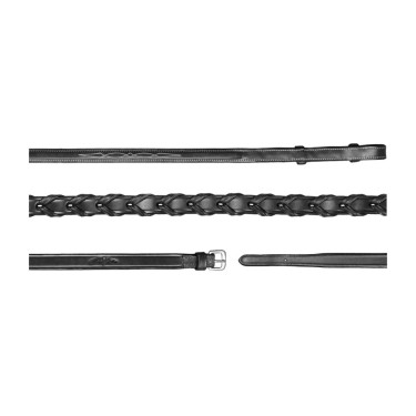 Gevlochten Teugels 1/2 US Collectie van Dy'on Zwart