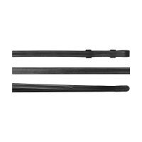 Lederen Teugel 1/2 Working By Dy'on Zwart Lederen Teugel 1/2 Working By Dy'on Zwart