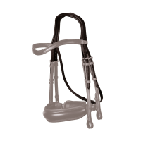 Hoofdstel Neusriem Type Dressuur New English Collection by Dy'on Bruin Hoofdstel Neusriem Type Dressuur New English Collection by Dy'on Bruin