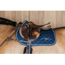 Diamond Springzadeldoek Dy'on Marine Marineblauw