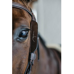 Oogkleppen Focus met decoratieve stiksel Dy'on