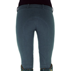 Kinderbroek Basic met lycra onderkant Antraciet Grijs