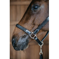 Gevlochten halster Working By Dy'on Zwart