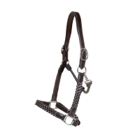 Gevlochten halster Working By Dy'on Bruin Gevlochten halster Working By Dy'on Bruin