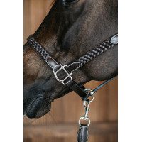 Gevlochten halster Working By Dy'on Zwart Gevlochten halster Working By Dy'on Zwart