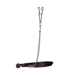Lange Leren Longeerlijn Met Ketting Working By Dy'on