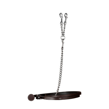 Lange Leren Longeerlijn Met Ketting Working By Dy'on Bruin