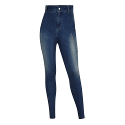 LeMieux Young Rider denim Annie rijlegging