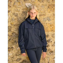 Waterdichte jas LeMieux Young Rider Dolcie Marine Marineblauw