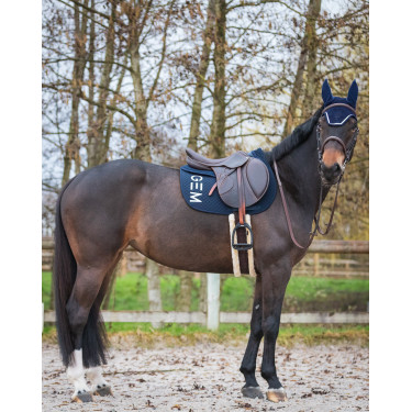 Tapijt GEM Ten Marineblauw