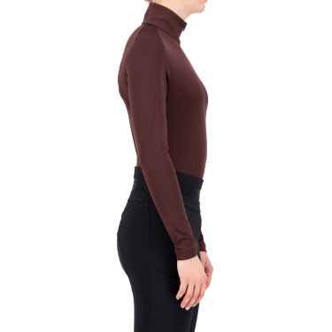 Tech top Euro-Star Olivia Zwarte roos Bordeaux