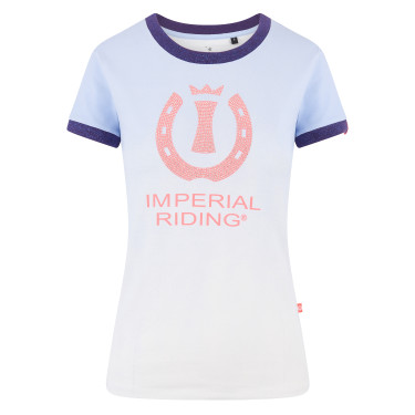 T-shirt Imperial Riding The Colored Blauwe Bries
