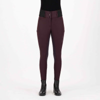 Euro-Star Athletic leanline FullGrip rijlegging Zwarte roos Bordeaux