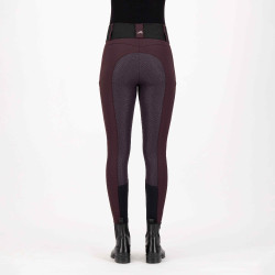 Euro-Star Athletic leanline FullGrip rijlegging Zwarte roos Bordeaux