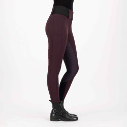 Euro-Star Athletic leanline FullGrip rijlegging Zwarte roos Bordeaux