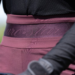 Euro-Star Impress FullGrip rijlegging Zwarte roos Bordeaux Euro-Star Impress FullGrip rijlegging Zwarte roos Bordeaux