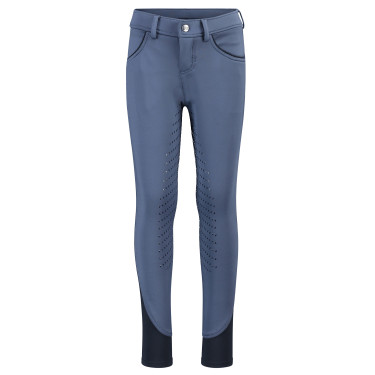 Paardrijbroek Easy Rider Xenia FullGrip kids Digitaal blauw Paardrijbroek Easy Rider Xenia FullGrip kids Digitaal blauw