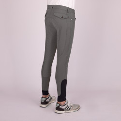 Rijbroek Euro-Star Camillo FullGrip heren Grijs rolletje Rijbroek Euro-Star Camillo FullGrip heren Grijs rolletje