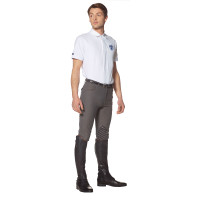 Pantalon Flags & Cup Saint Malo homme Anthracite / marine
