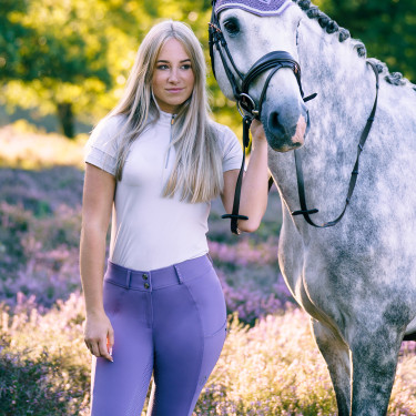 Imperial Riding Bliss FullGrip rijbroek Amethist Violet Imperial Riding Bliss FullGrip rijbroek Amethist Violet