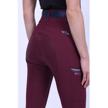 HV Polo Clarissa FullGrip rijlegging Zwarte baai Bordeaux