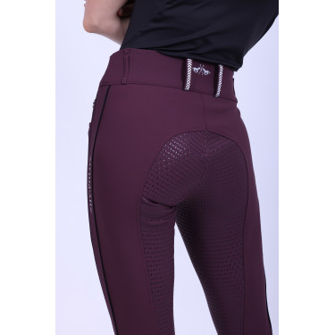 HV Polo Isabell FullGrip rijlegging Zwarte baai Bordeaux