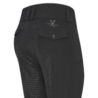 HV Polo Nadine FullGrip rijbroek Zwart HV Polo Nadine FullGrip rijbroek Zwart