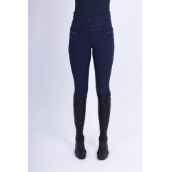 Rijbroek Imperial Riding Mae Capone extra high waist FullGrip Marine Marineblauw