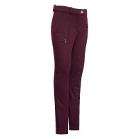 KIDS Rijbroek Easy Rider Joy Winter FullGrip Zwarte roos Bordeaux KIDS Rijbroek Easy Rider Joy Winter FullGrip Zwarte roos Bordeaux