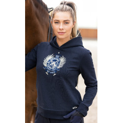 Sweat à capuche HV Polo Rosy Marine