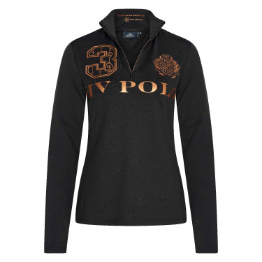 Top HV Polo Favouritas Luxe Zwart Top HV Polo Favouritas Luxe Zwart