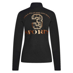 Top HV Polo Favouritas Luxe Zwart Top HV Polo Favouritas Luxe Zwart