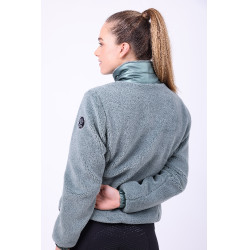 Imperial Riding Galaxy Sherpa Jas Saliegroen