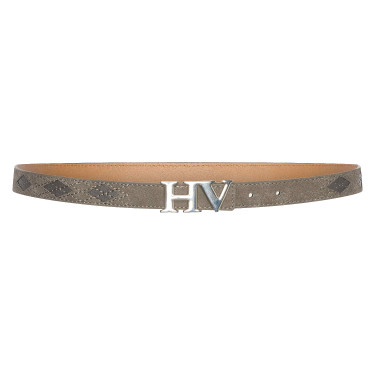 HV Polo Argyle Riem Ultiem grijs